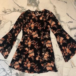 Floral Dress perfect with booties